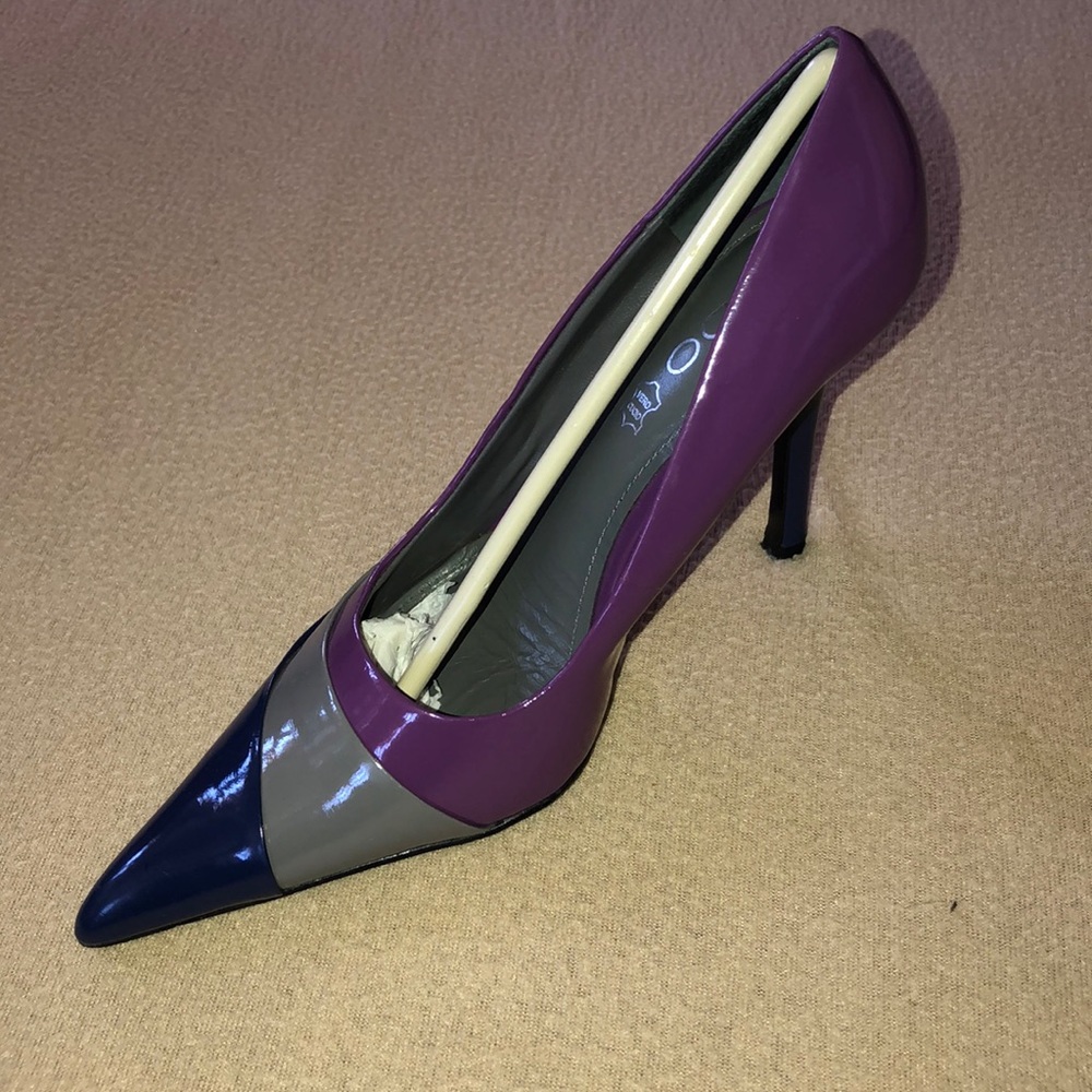 ALDO Purple, Gray, Navy Blue Heel